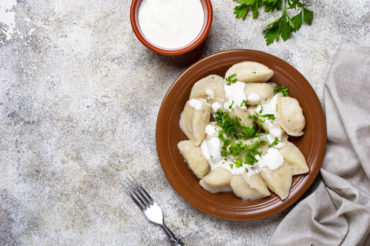 Pierogi bezglutenowe z soczewicą