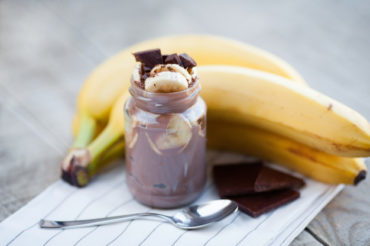 Domowa nutella z bananem – mocno czekoladowa