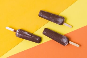 Domowe lody bananowo-czekoladowe